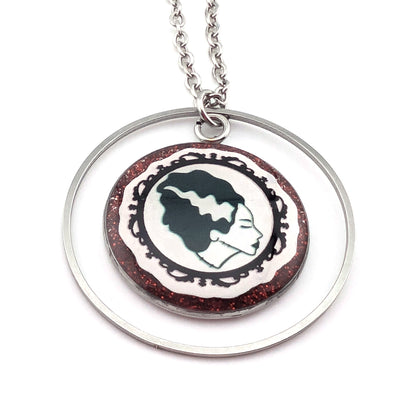 Cameo Necklace | Bride of Frankenstein |