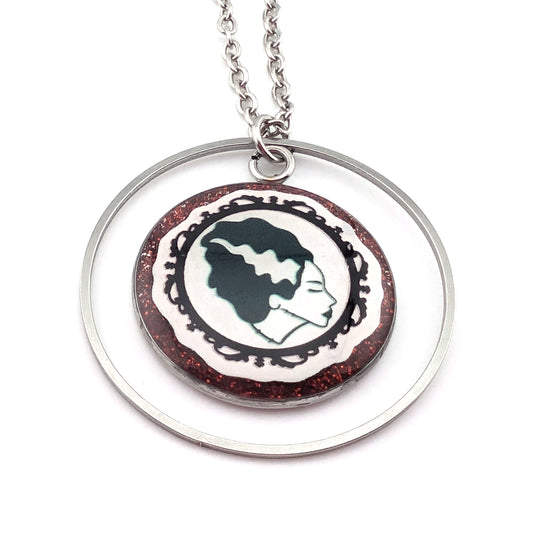 Cameo Necklace | Bride of Frankenstein |