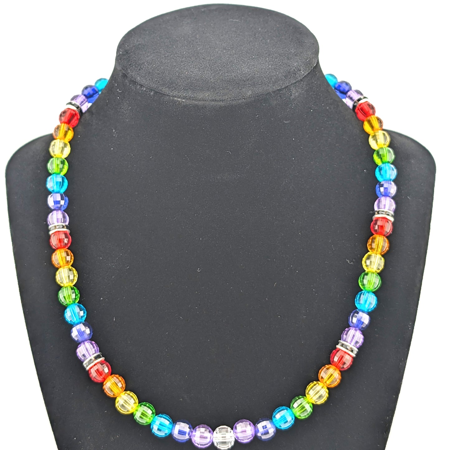 Crystal Necklace | Rainbow | LGBTQ+ Pride