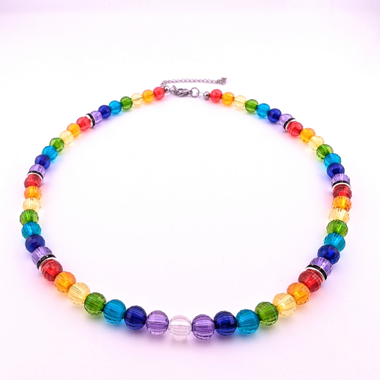 Crystal Necklace | Rainbow | LGBTQ+ Pride
